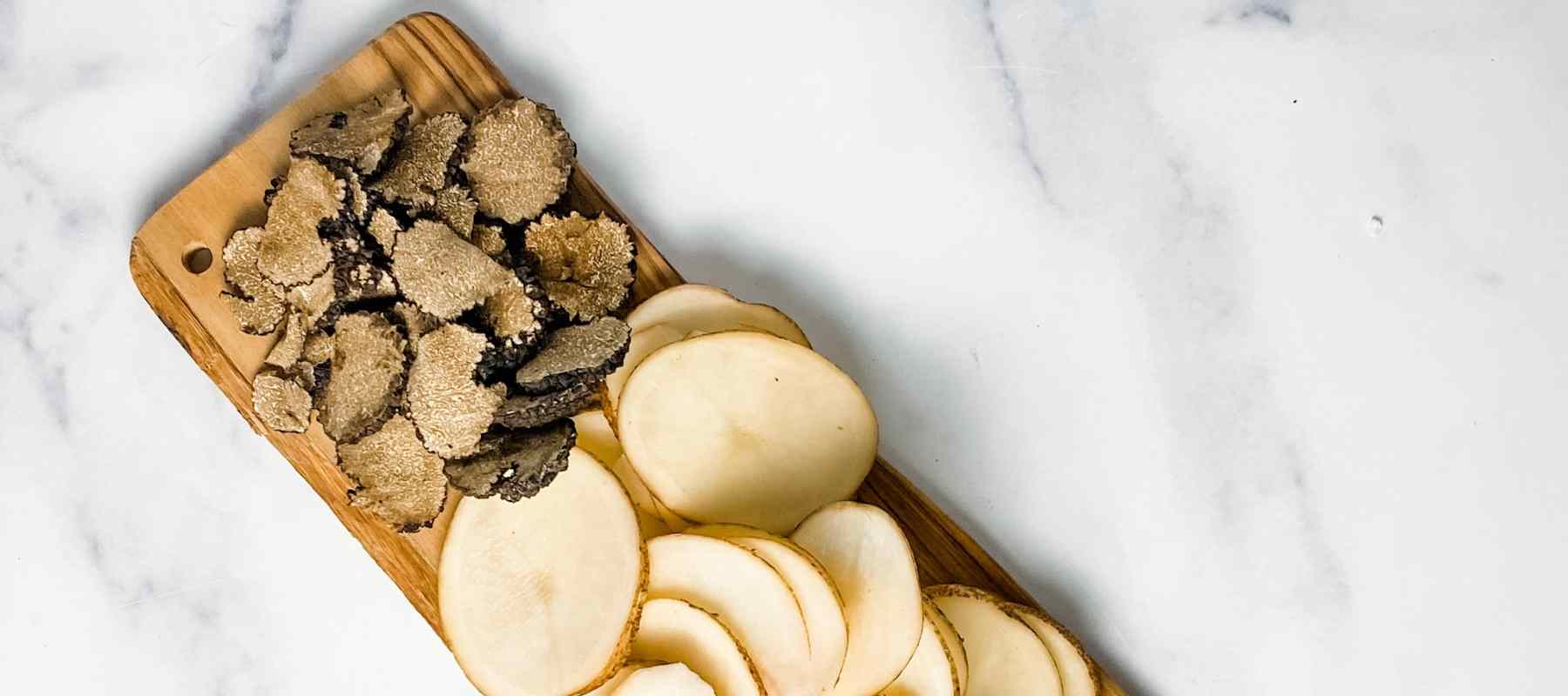 Black Truffle and Potato Gratin