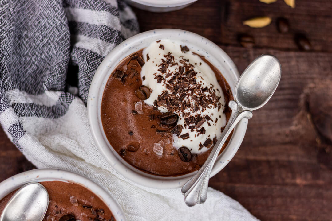 Cardamom Coffee Chocolate Mousse