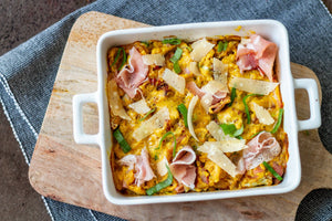 Loaded Cauliflower Saffron Bake
