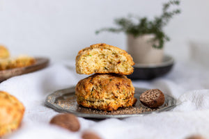 Zucchini Feta Scones
