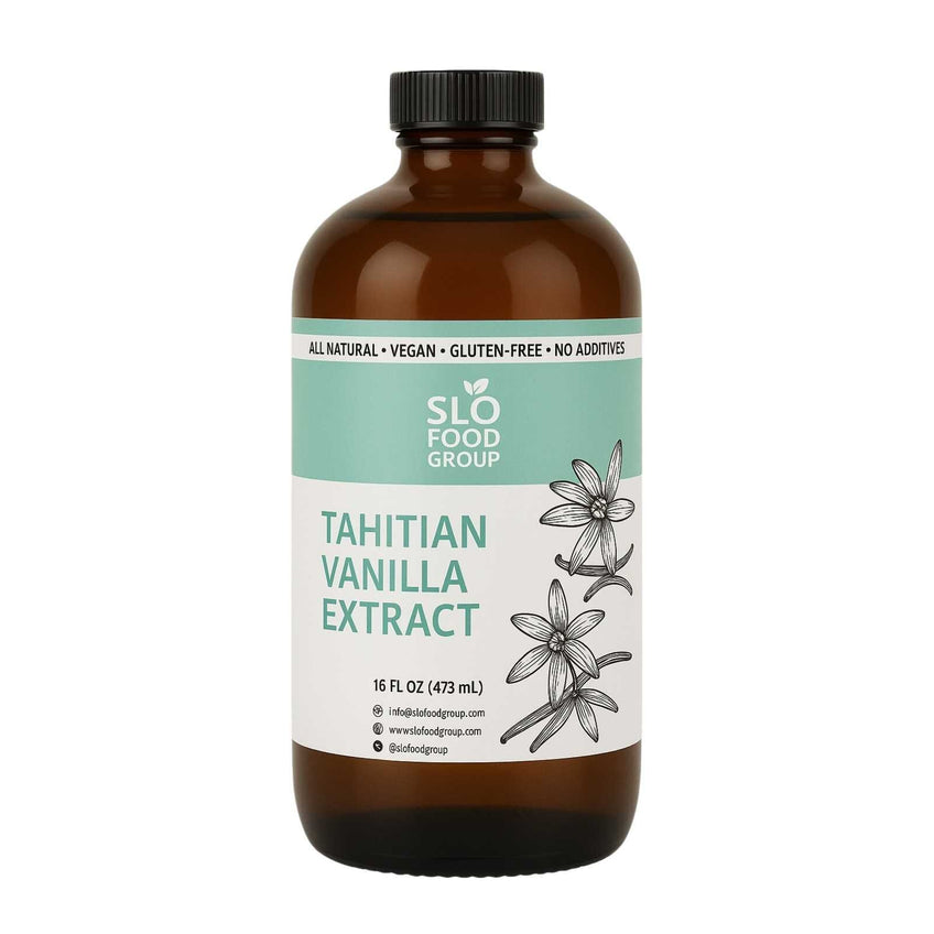 Tahitian Pure Vanilla Extract Vanilla Products Slofoodgroup 16 oz