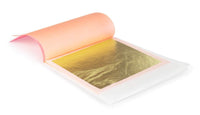 24K Edible Gold Transfer Sheets, Hard Press Metal leaf Slofoodgroup 10 sheets