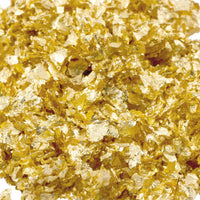 Gold Flakes - Edible Gold Leaf Flakes for Garnishing and Decoration Metal leaf Slofoodgroup