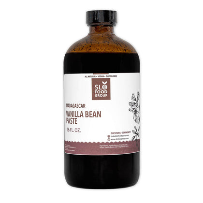 Madagascar Pure Bourbon Vanilla Bean Paste vanilla products Slofoodgroup 16 oz