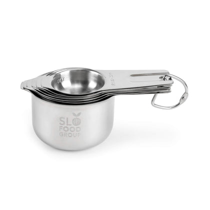 Measuring Cup Set - Seven Piece Stainless Steel Measuring Cups tools Slofoodgroup