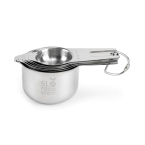 Measuring Cup Set - Seven Piece Stainless Steel Measuring Cups tools Slofoodgroup