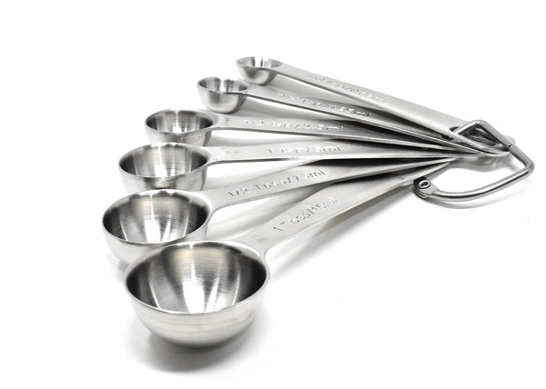 6/10 Piece Measuring Cups Kitchen Measuring Spoons Set Stainless Steel  Measuring Cup Spoon For Baking Cooking Measuring Tools - Measuring Tools -  AliExpress
