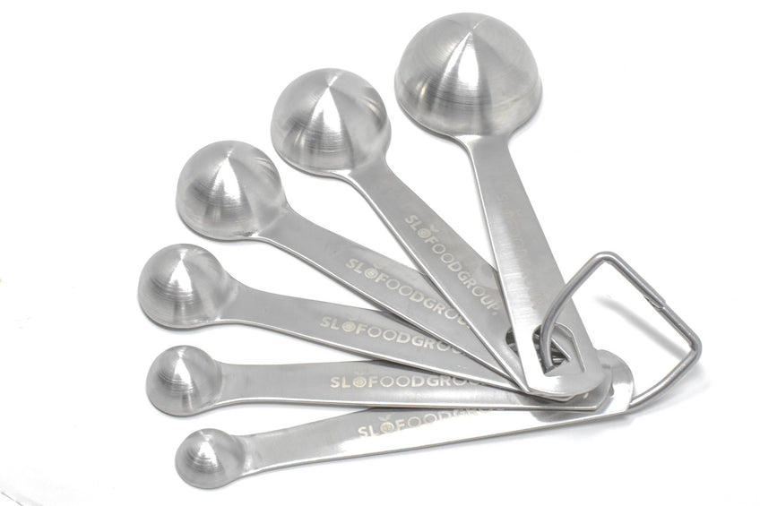 Measuring Spoons for Cooking, 6-Piece Set tools Slofoodgroup