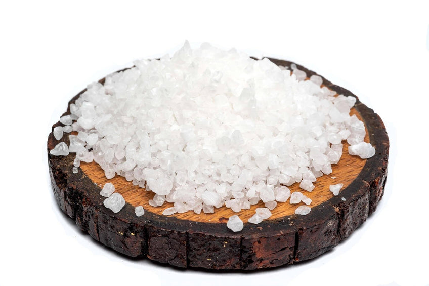 Mediterranean Coarse Sea Salt, Greece sea salt Slofoodgroup 8 oz Small 