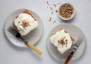 Carrot Cake Cinnamon Rolls