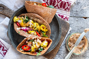 Cauliflower Shawarma with Spiced Butter and Roasted Almonds