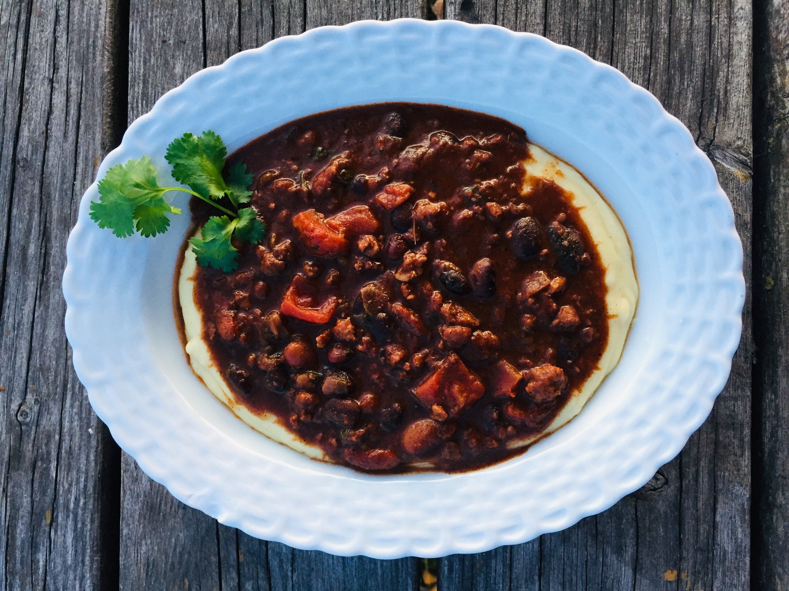 Cinnamon Chorizo Chili