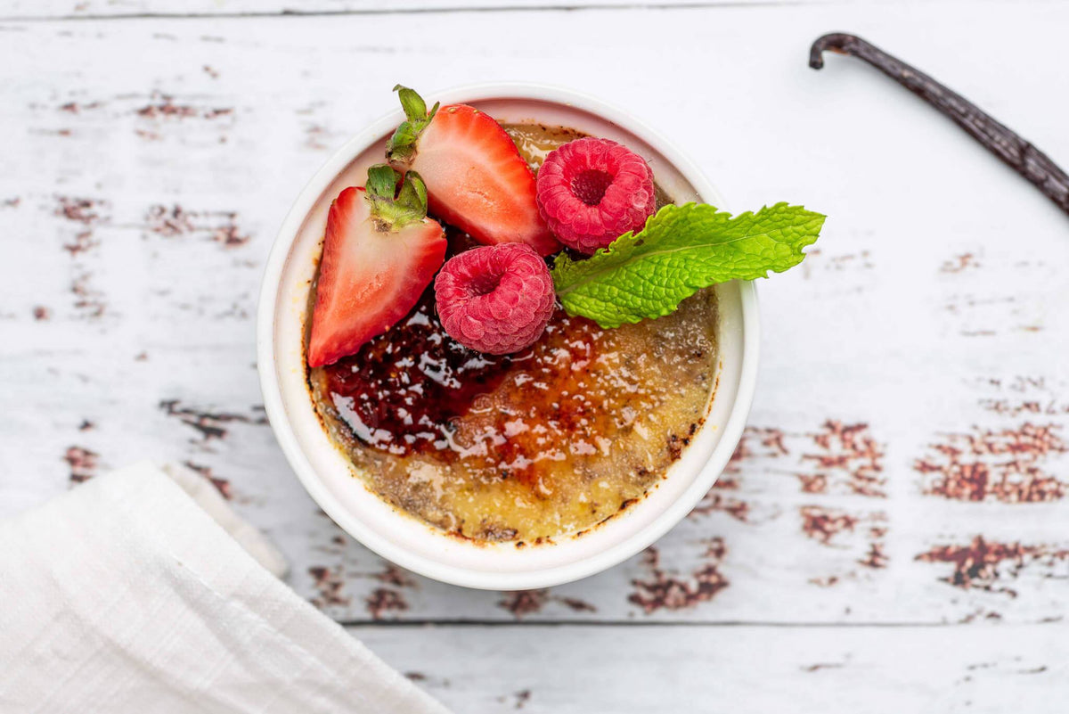 Madagascar Vanilla Bean Crème Brûlée Recipe - Slofoodgroup