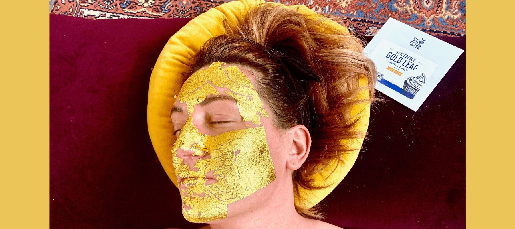 DIY 24 Karat Gold Face Mask 