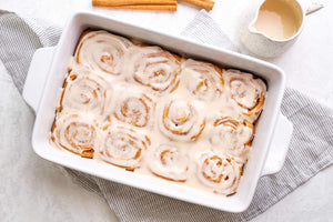 Fresh Baked Cinnamon Rolls from Scratch