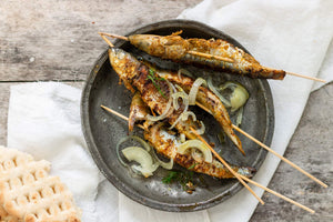 Grilled Chermoula Sardines