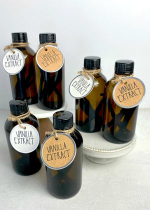 Homemade Vanilla Extract For Holiday Gifts