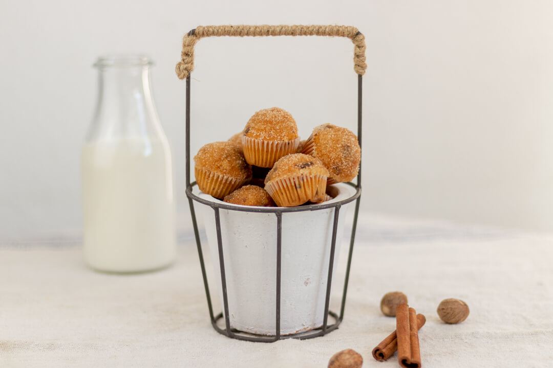 Mini Apple Cider Muffins