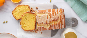 Orange Cardamom Loaf Cake
