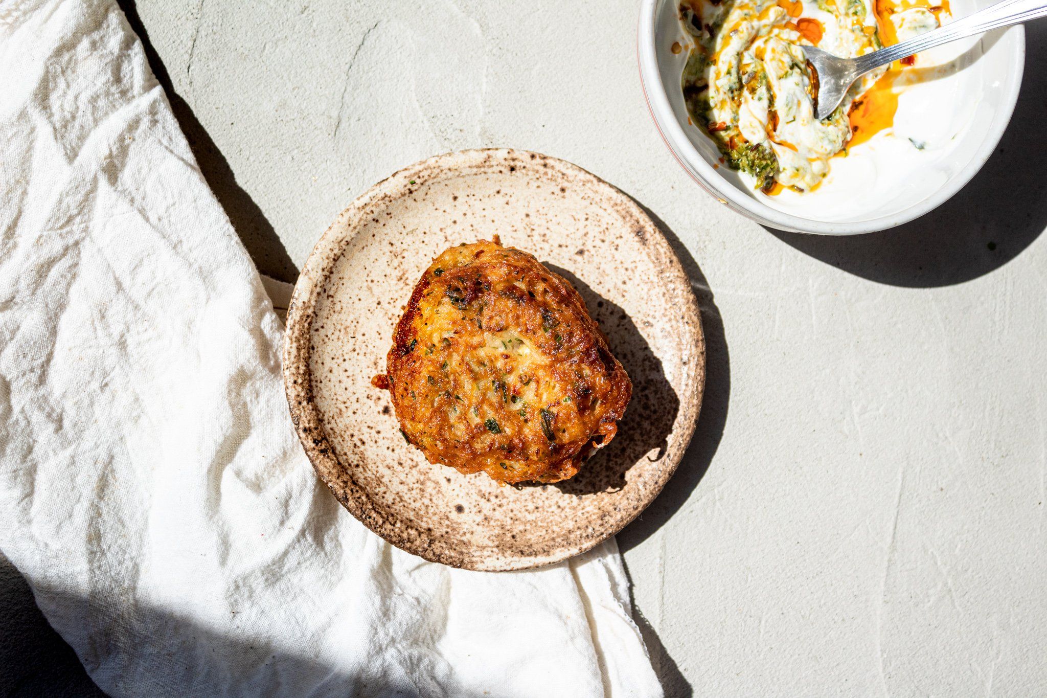 Spiced Potato Pancakes (Latkes)