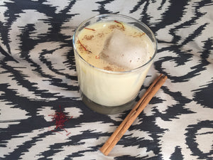 Spiked Maple Cinnamon Saffron Milk