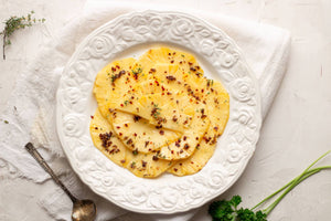 Truffle and Pineapple Carpaccio