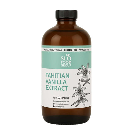 Tahitian Pure Vanilla Extract Vanilla Products Slofoodgroup 16 oz 