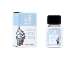 American Silver Glitter Dust 5 Gram Container