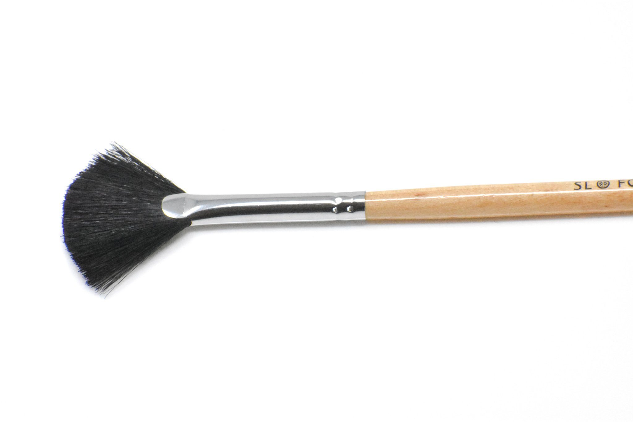 Gold & Silver Application Fan Brush, Size 2