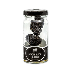 Preserved Black Summer Truffles dried mushrooms Slofoodgroup 